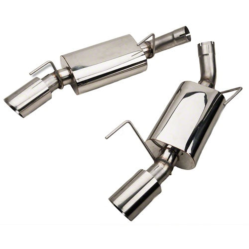 2-1/2" (OEM) Axle-Back Exhaust - 2-1/2" SS Axle-Back w/SS Tips.2005-2009 Mustang GT/GT500