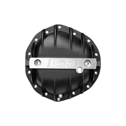 B&M Hi-Tek Aluminum Differential Cover for AAM 11.5 - Black - Photo - out of package Left