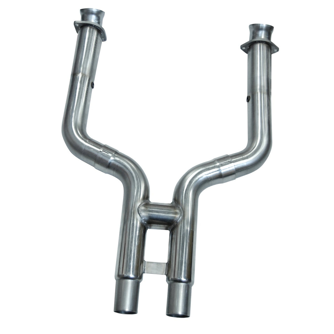 Tube en H de compétition 3" x 2-3/4" - Tube en H de compétition en acier inoxydable 3" x 2-3/4" (OEM). Mustang GT 5.0L 2011-2014.