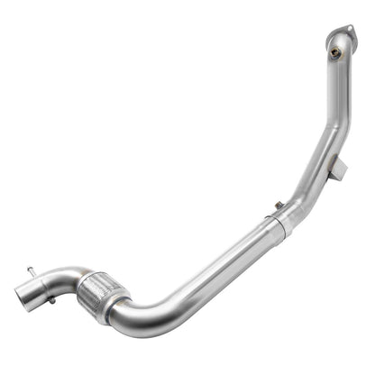 3" x 3" Competition Downpipe - 3" SS Comp. Kun Downpipe. 2015-2023 Mustang EcoBoost. Til Kooks Comp udstødning.