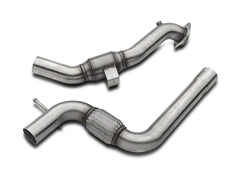 Tuyau de descente catalysé 3" x 2-1/4" (OEM) - Tuyau de descente catalysé OEM 3" x 2-1/4". Mustang EcoBoost 2015-2023.
