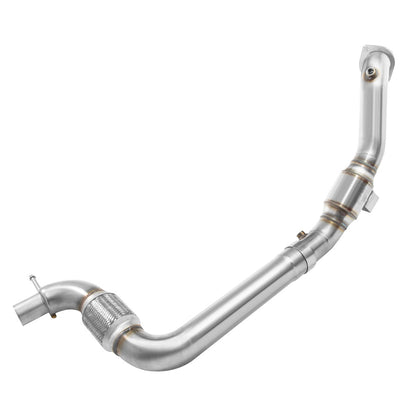 3" x 2-1/4"(OEM) Catted Downpipe - 3" x 2-1/4" Catted OEM Downpipe. 2015-2023 Mustang EcoBoost.