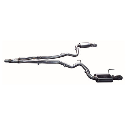 Échappement arrière à raccordement 3" x 2-1/2" - Échappement arrière en acier inoxydable 3" x 2-1/2" avec embouts en acier inoxydable. Mustang EcoBoost 2015-2023.