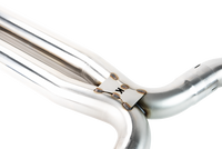 3" x 2-3/4" Catted X-Pipe udstødning - 3" x 2-3/4" SS Catted X-Pipe. 2015-2020 Shelby GT350. Beholder originale lyddæmpere.