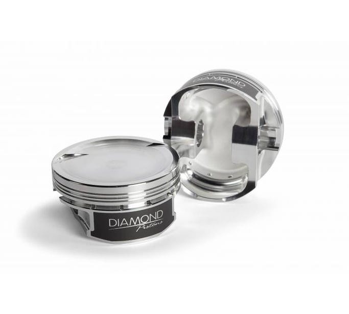 Diamond Pistons - GM LS - 4.125" Bore - 4.000" Stroke - 6.125" Rod 15.0CC Vol - Dish