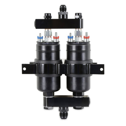 3.5 GPM TWIN PUMP AND MANIFOLD KIT - Holley Sniper 3.5 GPM Twin Pump and Manifold Kit