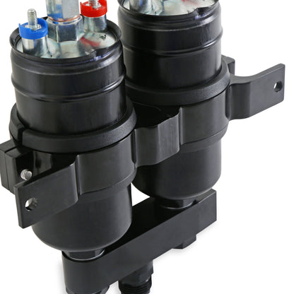 3.5 GPM TWIN PUMP AND MANIFOLD KIT - Holley Sniper 3.5 GPM Twin Pump and Manifold Kit