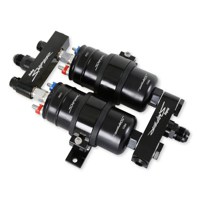 3.5 GPM TWIN PUMP AND MANIFOLD KIT - Holley Sniper 3.5 GPM Twin Pump and Manifold Kit