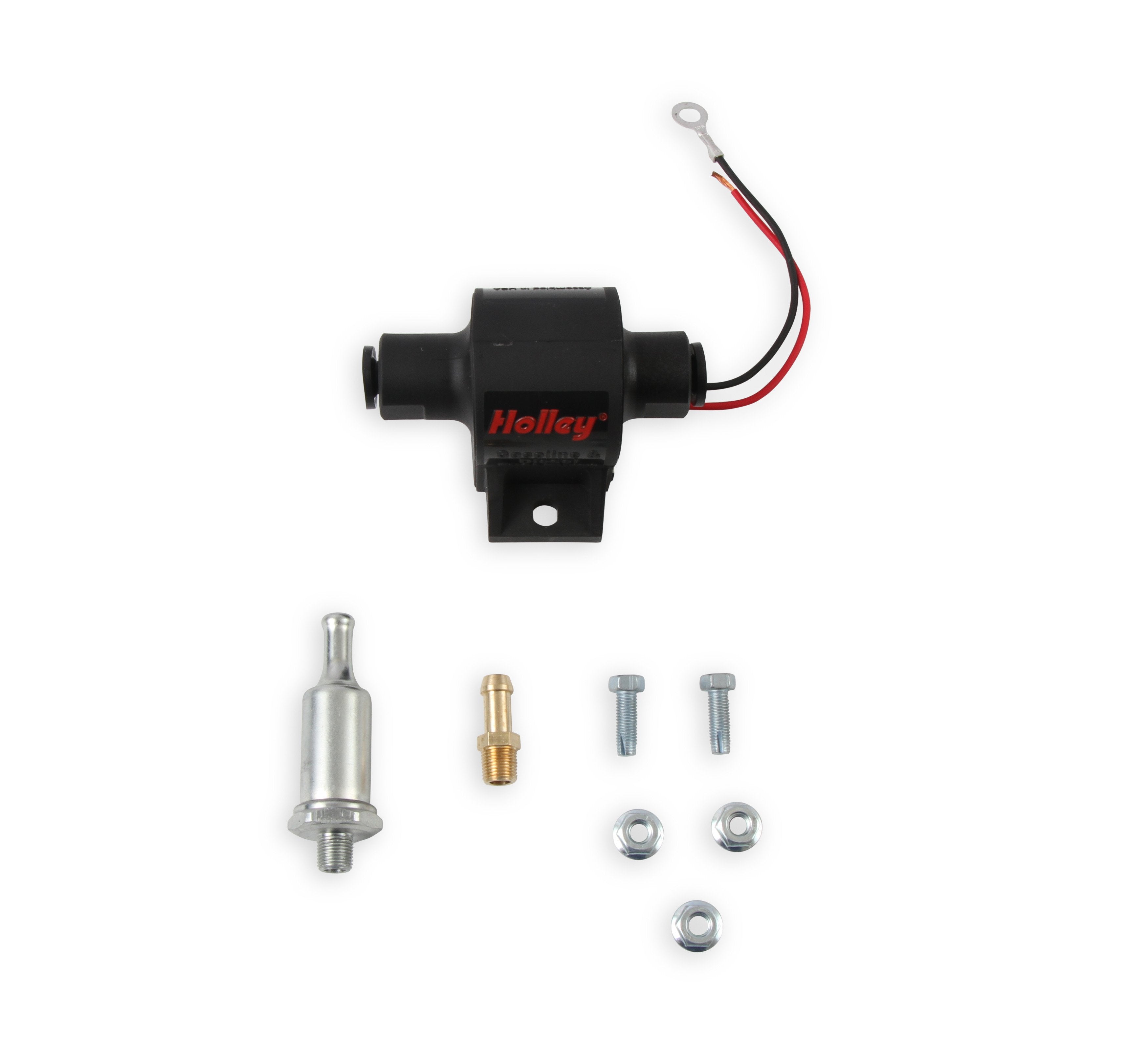 25 GPH HOLLEY MIGHTY MITE ELECTRIC FUEL PUMP, 1.5-4 PSI - Photo - out of package Right