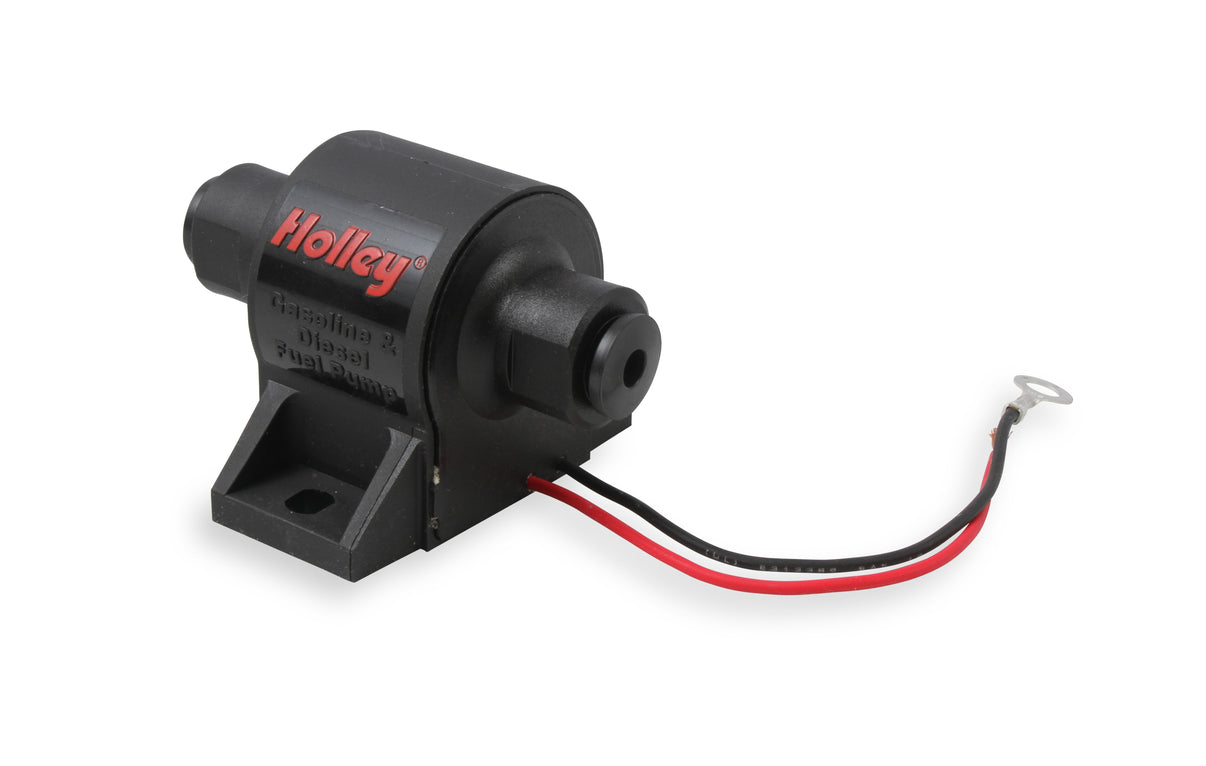 25 GPH HOLLEY MIGHTY MITE ELECTRIC FUEL PUMP, 1.5-4 PSI - Photo - out of package Top