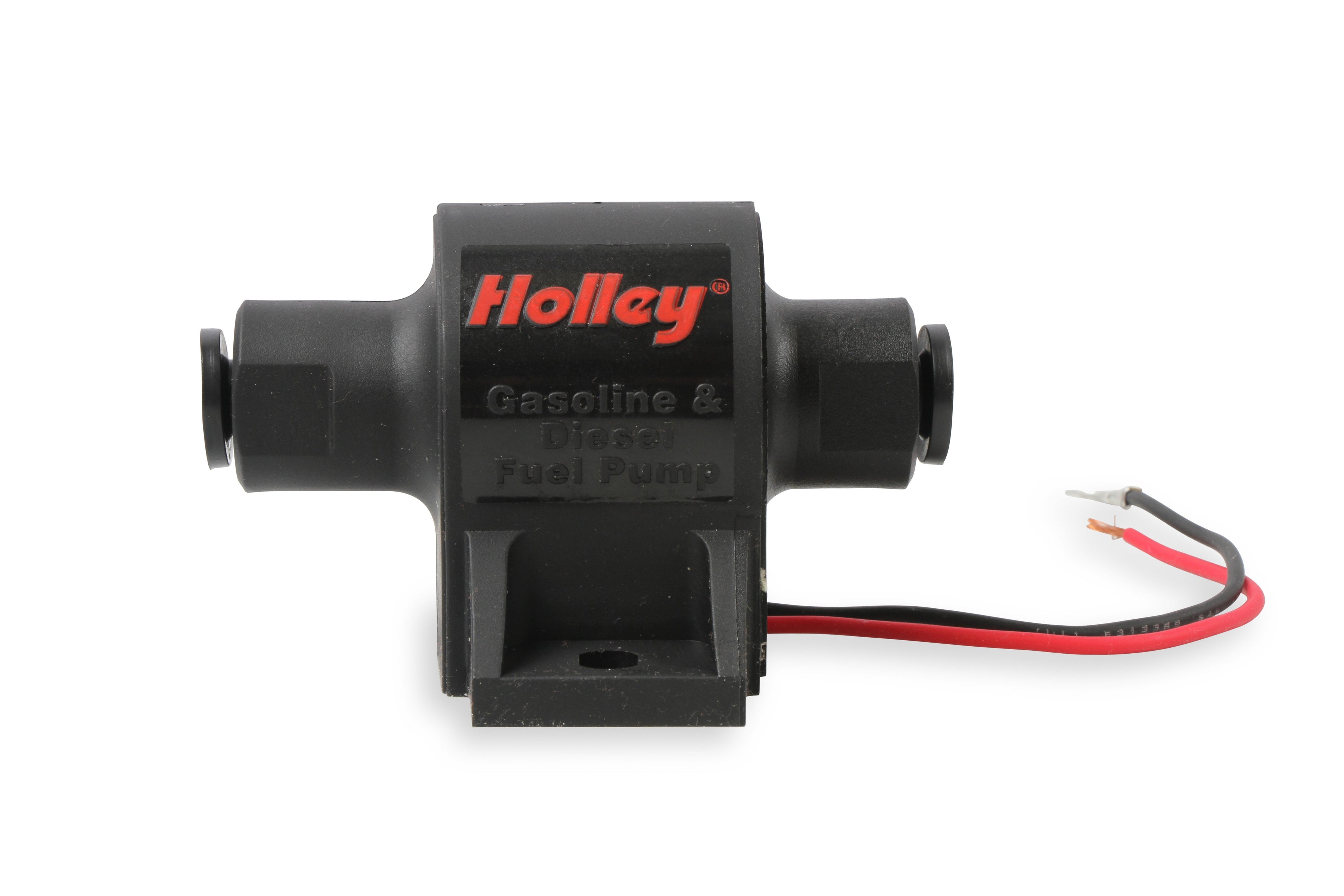 32 GPH HOLLEY MIGHTY MITE ELECTRIC FUEL PUMP, 4-7 PSI - Photo - out of package Angle