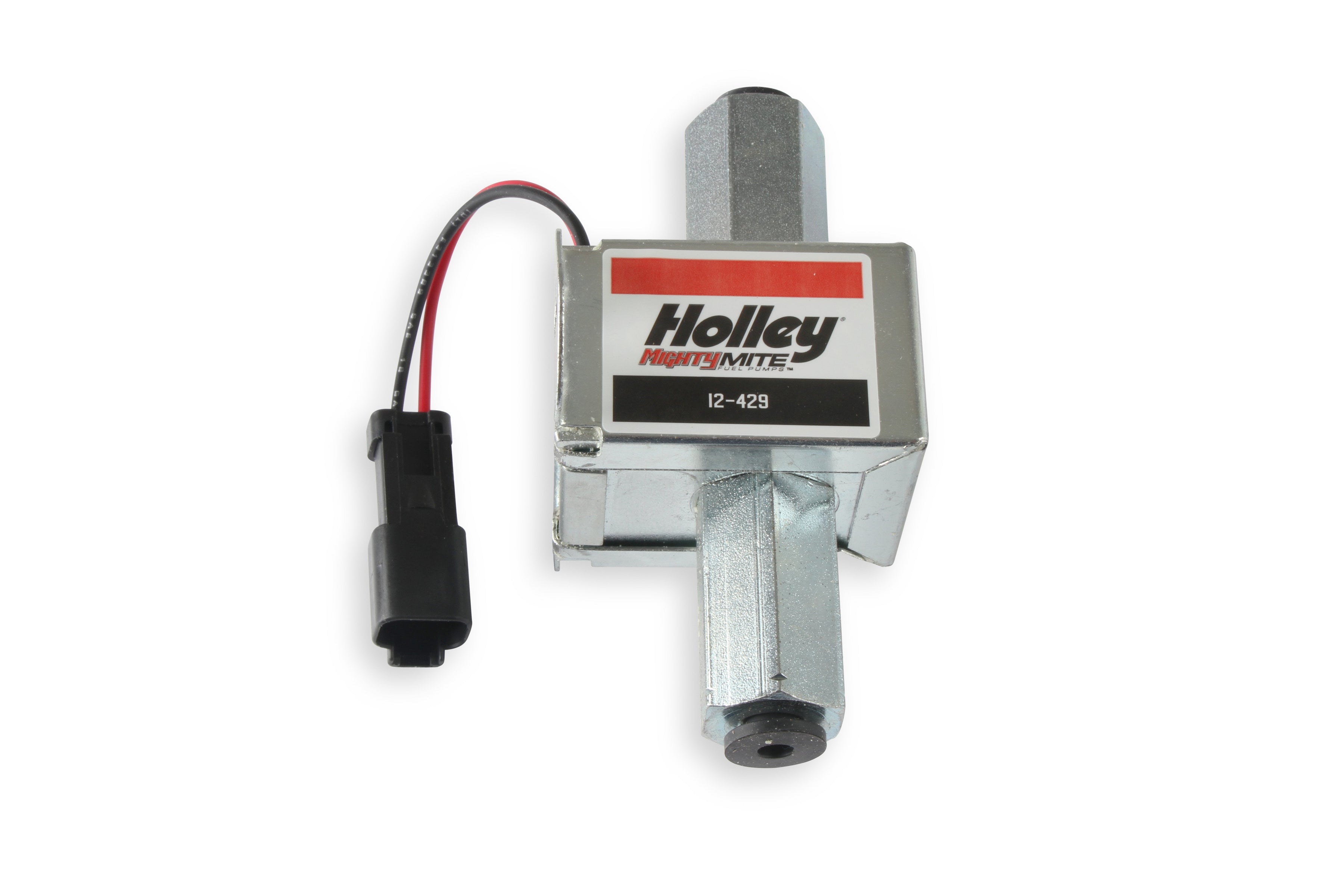 50 GPH HOLLEY MIGHTY MITE ELECTRIC FUEL PUMP, 12-15 PSI - Photo - out of package Front