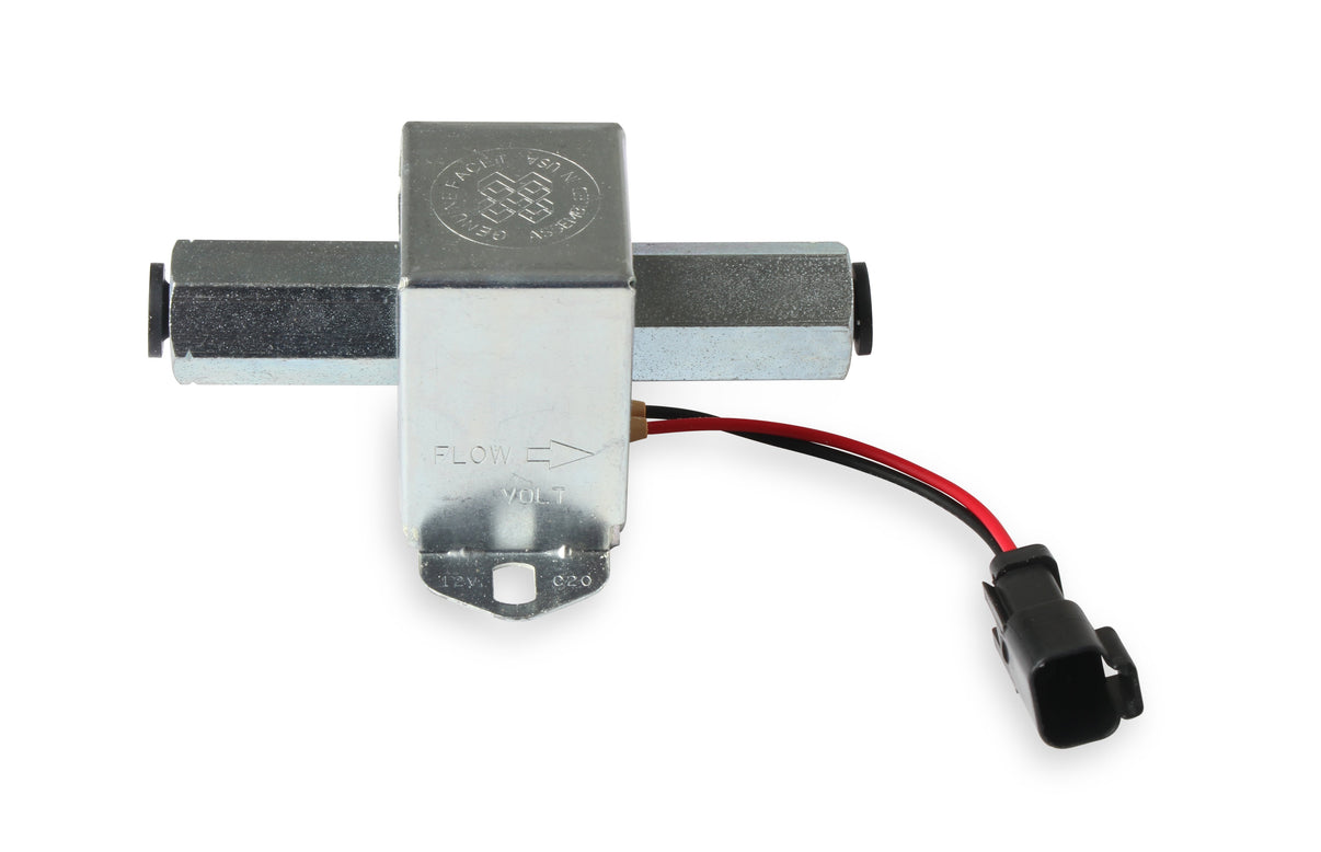50 GPH HOLLEY MIGHTY MITE ELECTRIC FUEL PUMP, 12-15 PSI - Photo - out of package Left