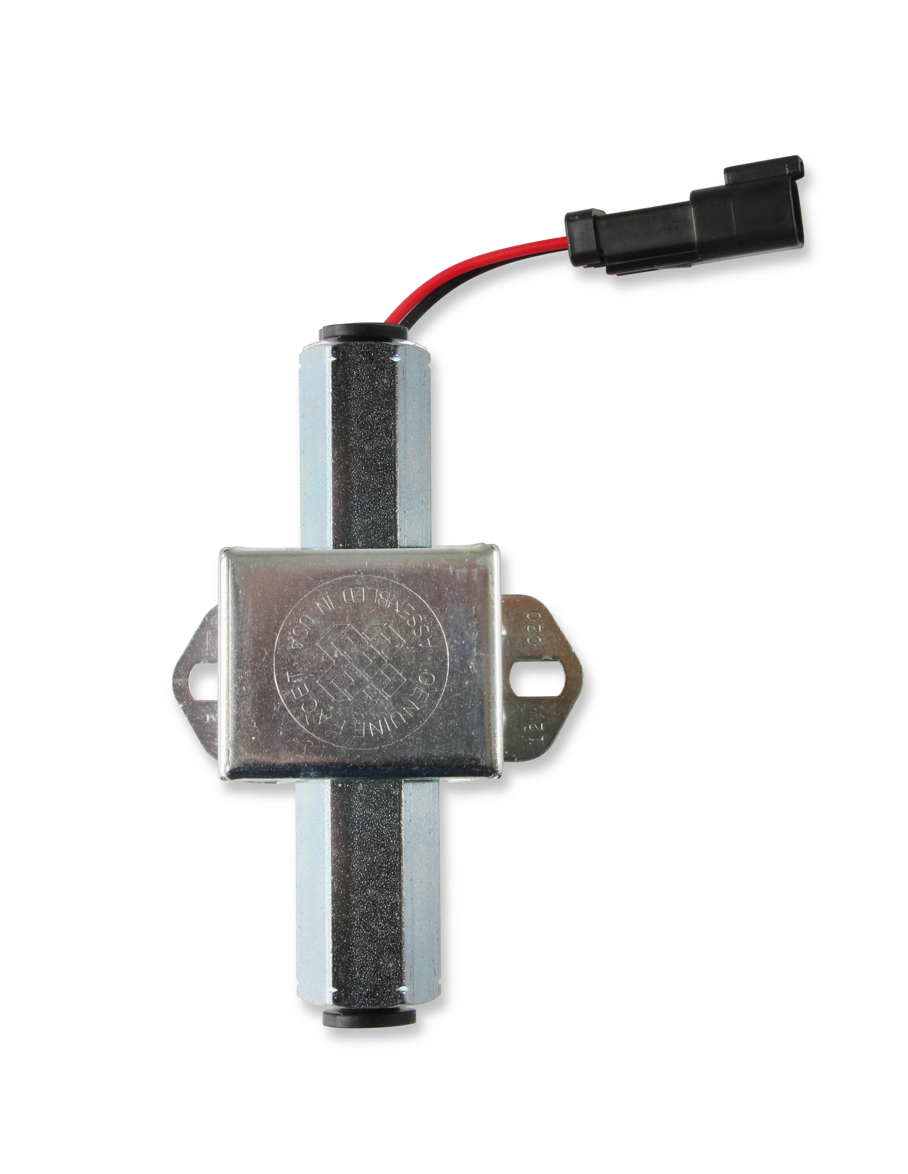50 GPH HOLLEY MIGHTY MITE ELECTRIC FUEL PUMP, 12-15 PSI - Photo - out of package Bottom