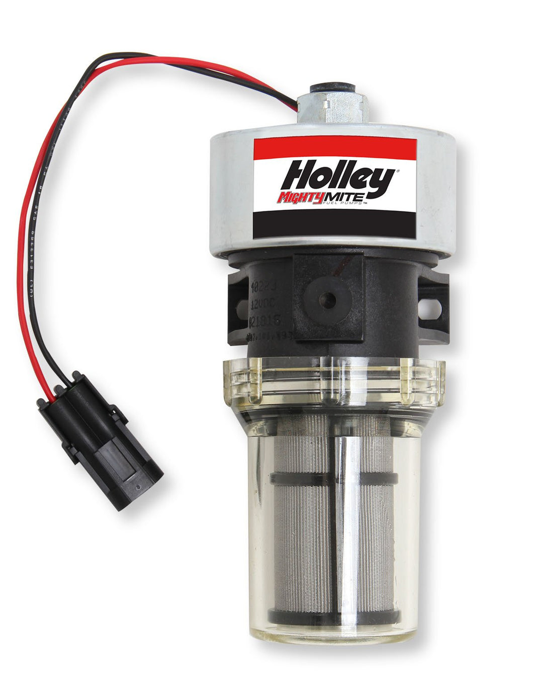 33 GPH HOLLEY MIGHTY MITE ELECTRIC FUEL PUMP, 9-11.5 PSI - Photo - Primary Front