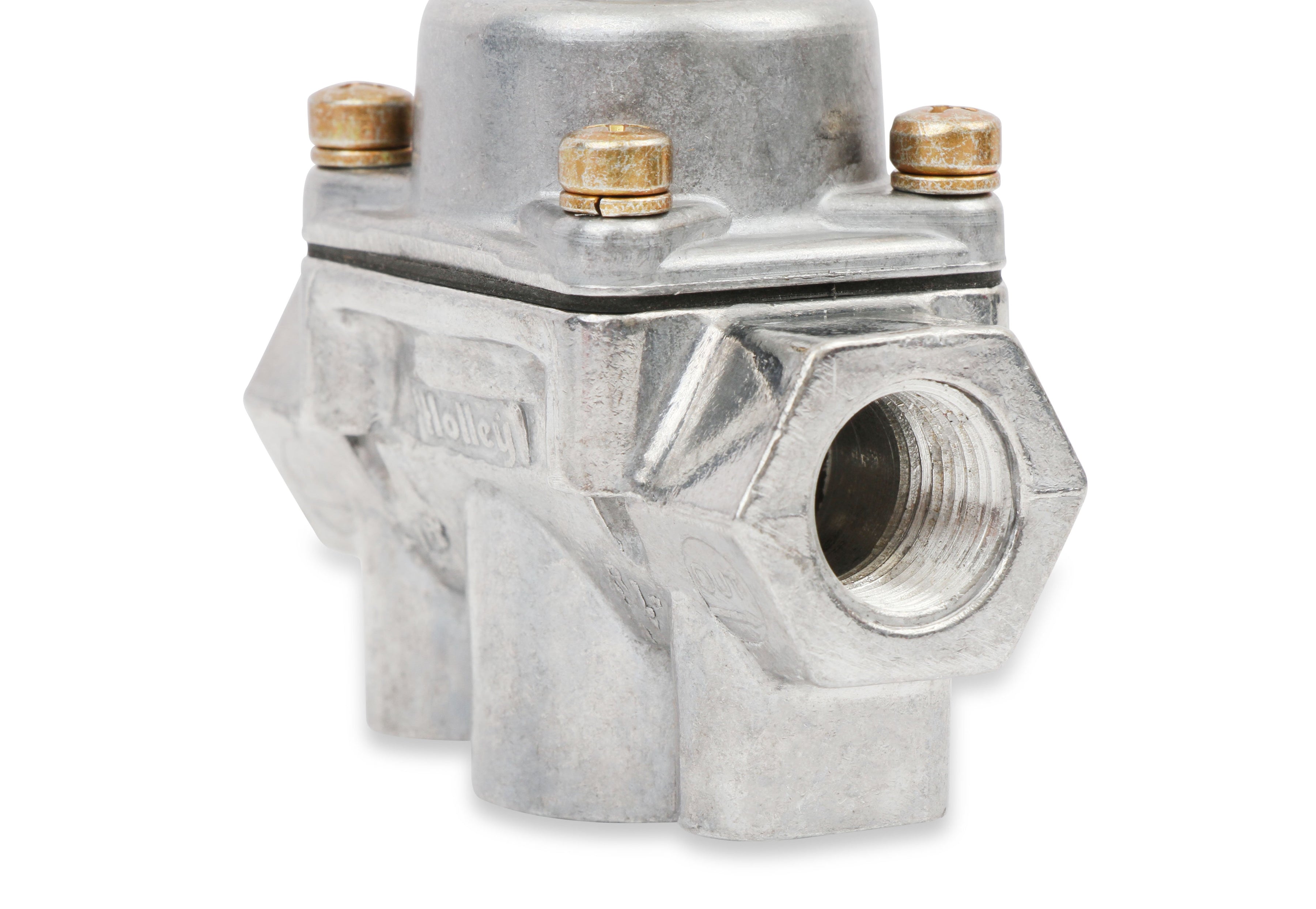 Carbureted Bypass Fuel Pressure Regulator - Photo - out of package Left
