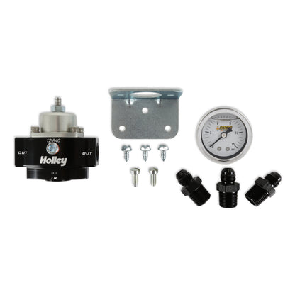 Holley Billet Bypass Fuel Pressure Regulator Kit - Photo - Primary Front