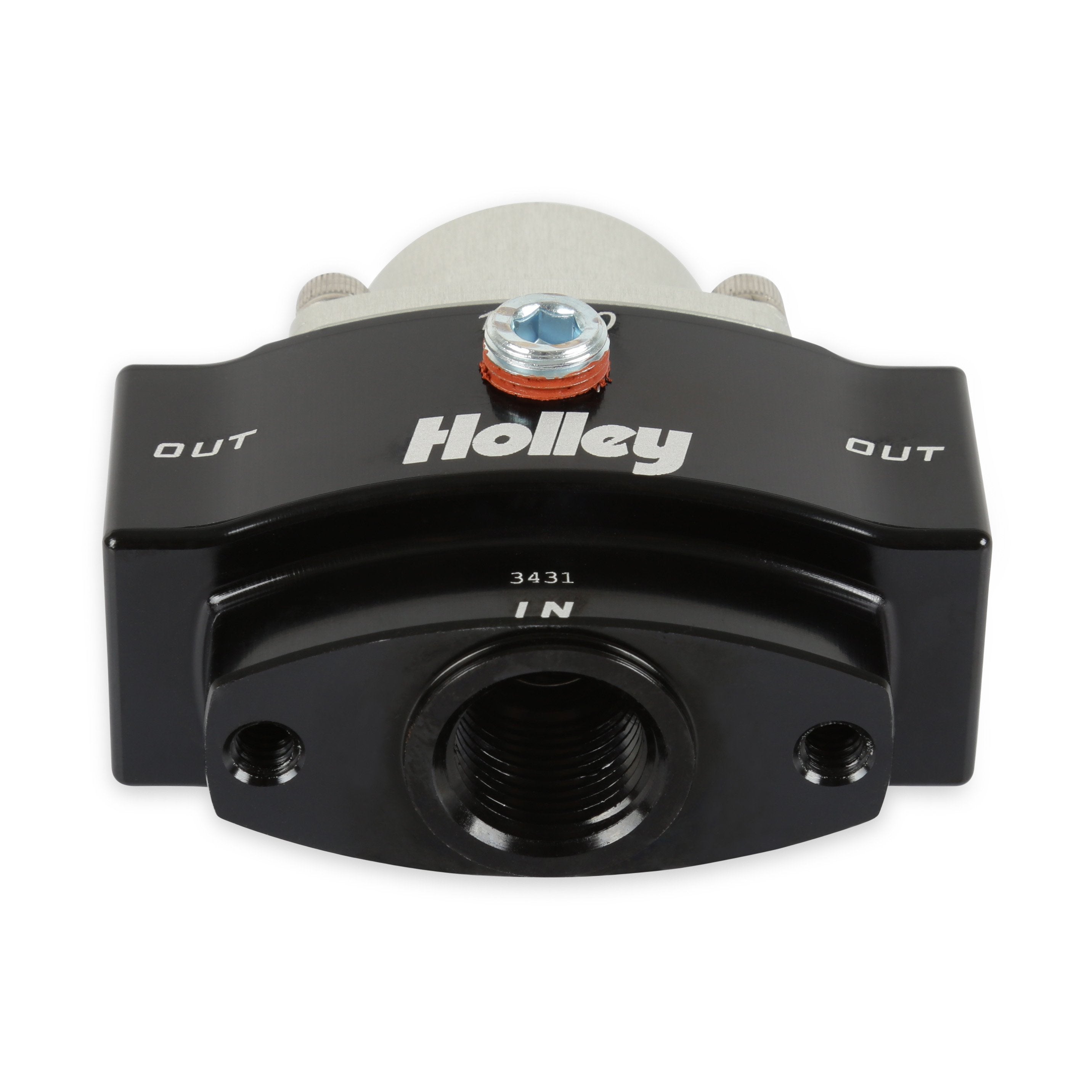 Holley Billet Bypass Fuel Pressure Regulator Kit - Photo - out of package Left