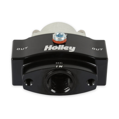 Holley Billet Bypass Fuel Pressure Regulator Kit - Photo - out of package Left