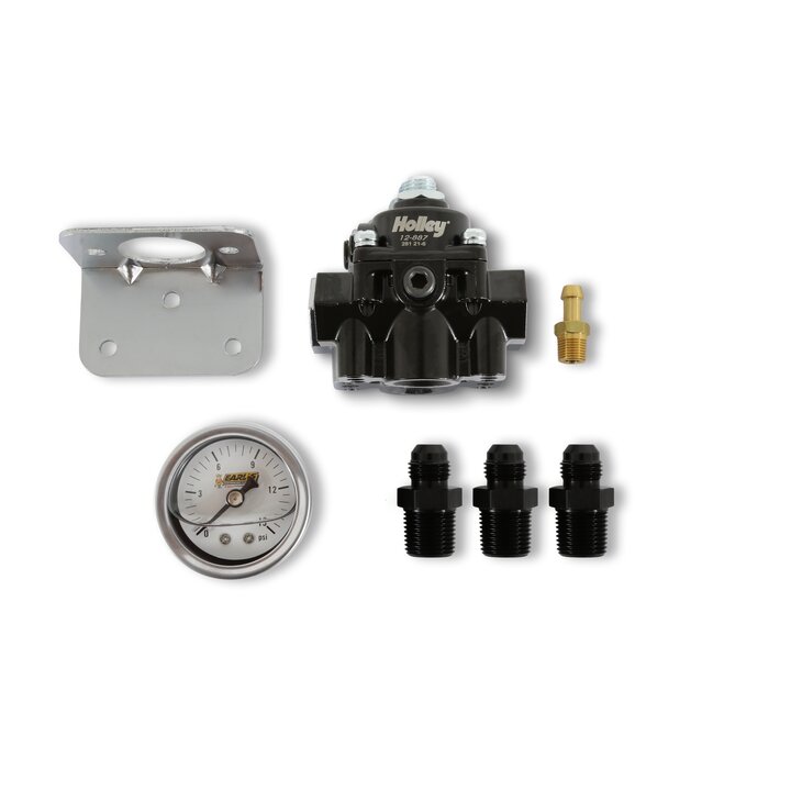 Holley Die Cast Bypass Fuel Pressure Regulator Kit - Photo - Primary Front