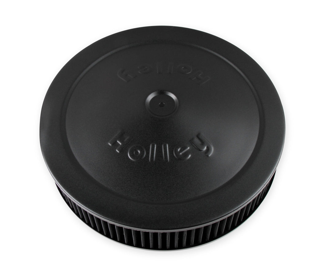 Holley Air Cleaner 14" Black - Photo - Primary Right