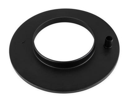 Holley Flat Base Air Cleaner 10" Black - Photo - out of package Left