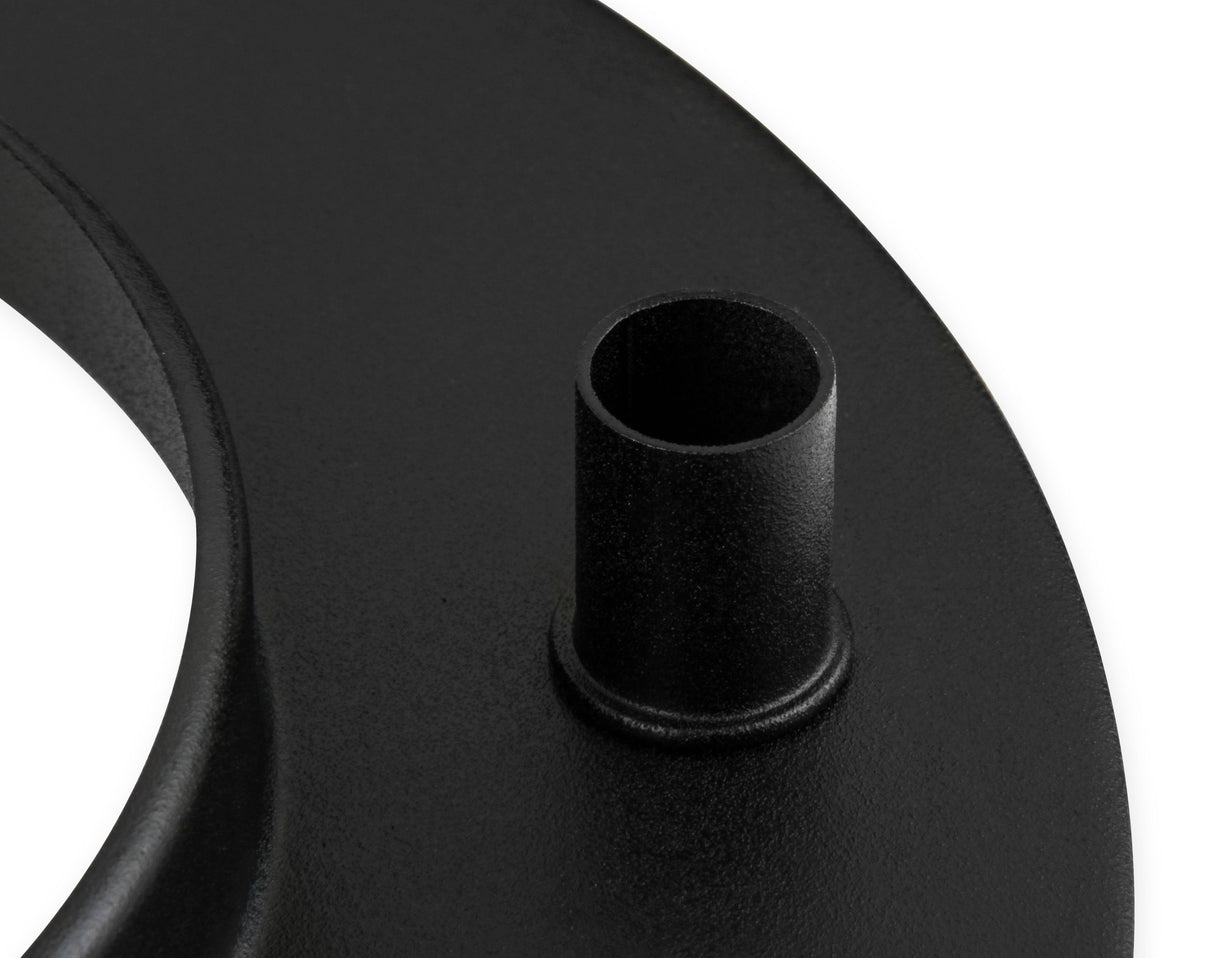 Holley Flat Base Air Cleaner 10" Black - Photo - out of package Back