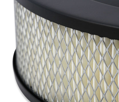 HOLLEY SNIPER EFI LUFTRENSER 14X3 SORT - Sniper EFI Luftrenserenhed - 14" x 3" - Sort