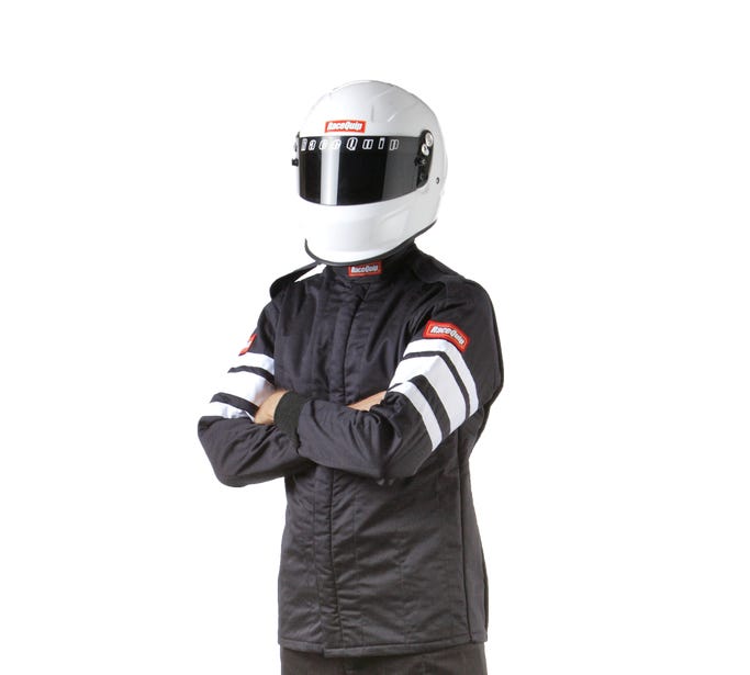 Racequip 3.2A/5 Multi Layer Fire Jacket Black