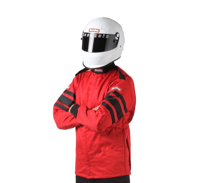 Racequip 3.2A/5 Multi Layer Fire Jacket Red