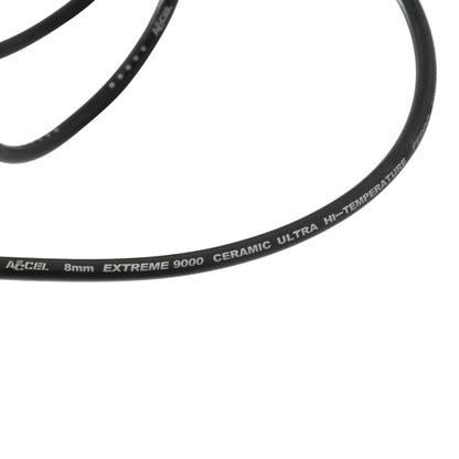 ACCEL Spark Plug Wires - Extreme 9000 - Ceramic Booted Single Wire Replacement - Photo - out of package Left