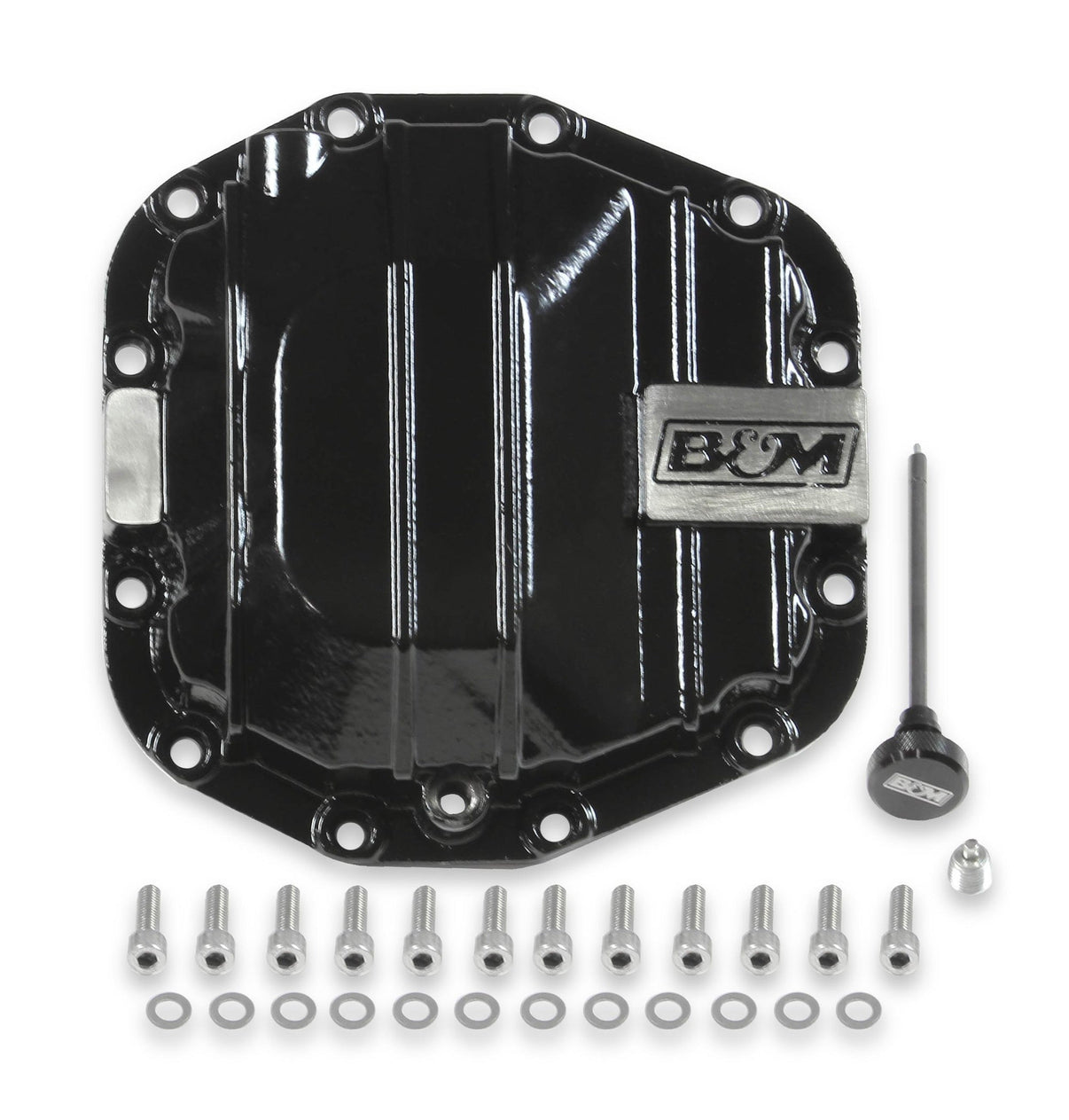 B&M Nodular Iron M220 Dana 44 AdvanTek Rear Differential Cover - Photo - Primary Front