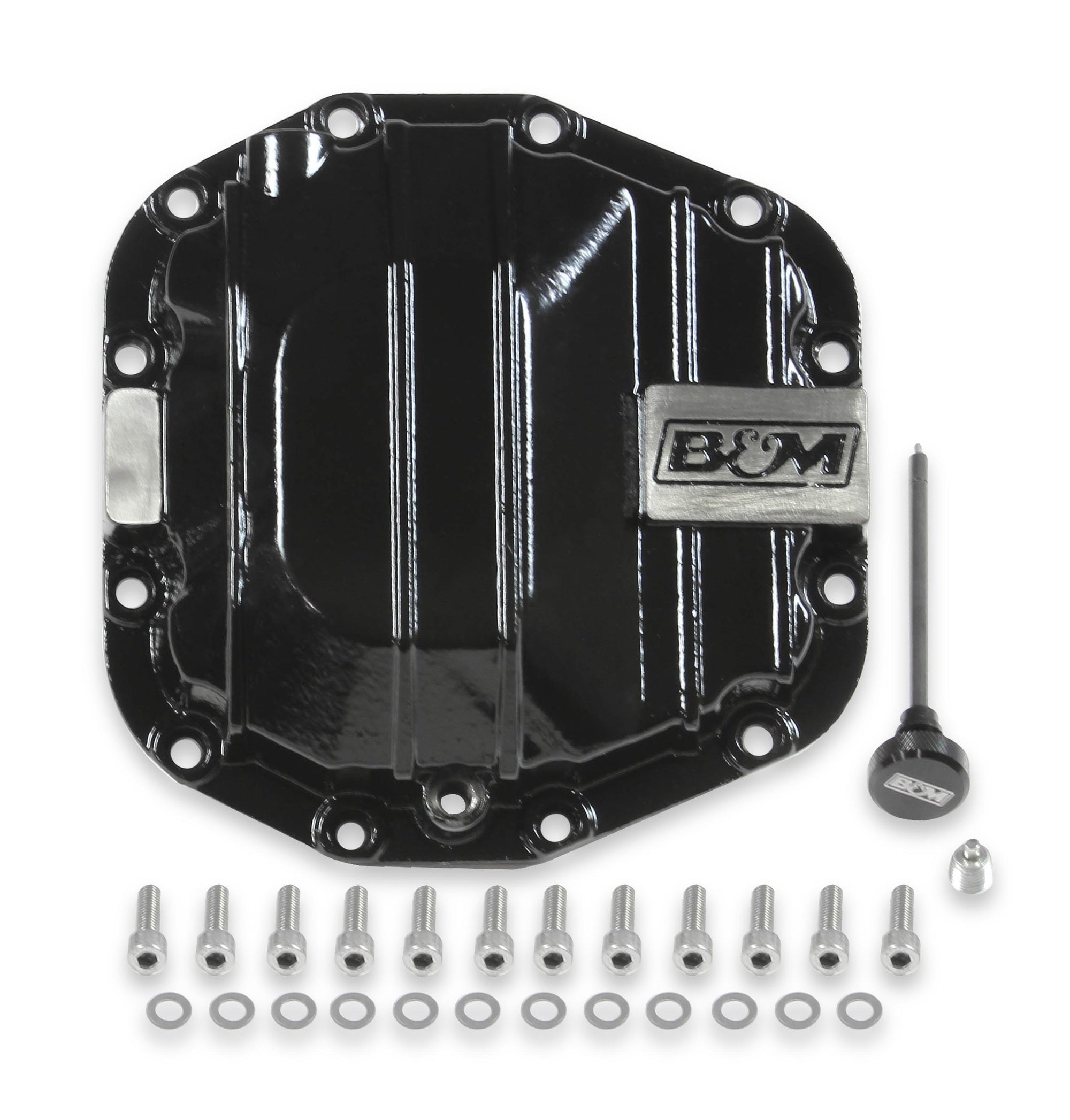 B&M Nodular Iron M220 Dana 44 AdvanTek Rear Differential Cover - Photo - Primary Front