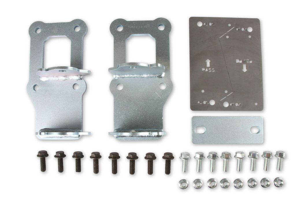 KIT, 1970-74 2ND-GEN F-BODY LS SWAP ENGI - Hooker BlackHeart Engine Mount Brackets