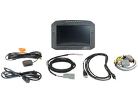 DISPLAY KIT, CD-7LGF - AEM CD-7FLG Carbon Flat Panel Logging Display with Internal GPS