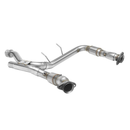 3" GREEN Catted Stainless Downpipes - 3" SS GREEN Catted Turbo Down Pipes. 2017-2020 F150 Raptor EcoBoost.