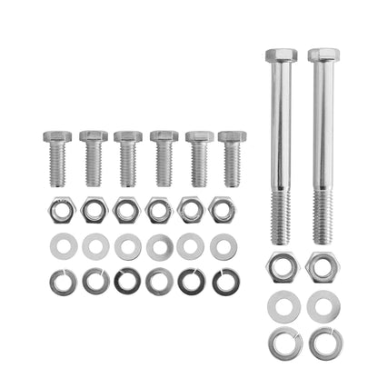 Brothers Trucks Motorophængskonverteringssæt - Small Block V8 - Sort - Baghjulstræk