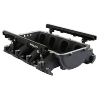BASE IM, LT LO-RAM, W-PORT F.I. BLACK - Holley Lo-Ram Manifold Base and Port Injection Fuel Rails - GM Gen V LT