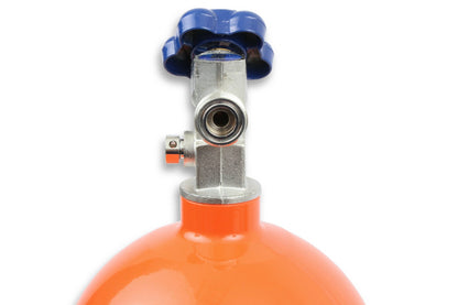 10 LB. FLASKE - SNIPER ORANGE - NOS Lattergasflaske