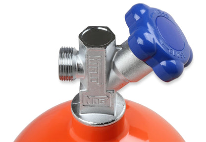 10 LB. FLASKE - SNIPER ORANGE - NOS Lattergasflaske