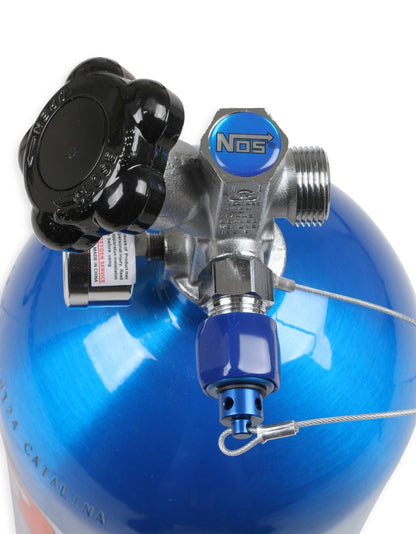 10 LB. BOTTLE W/RACER SAFETY - NOS Nitrous Bottle