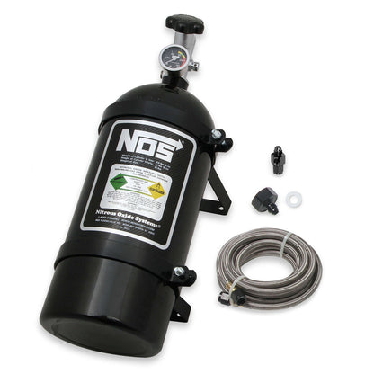 BLACK BOTTLE KIT, W/SUPER HI-FLO VALVE - NOS Nitrous Bottle