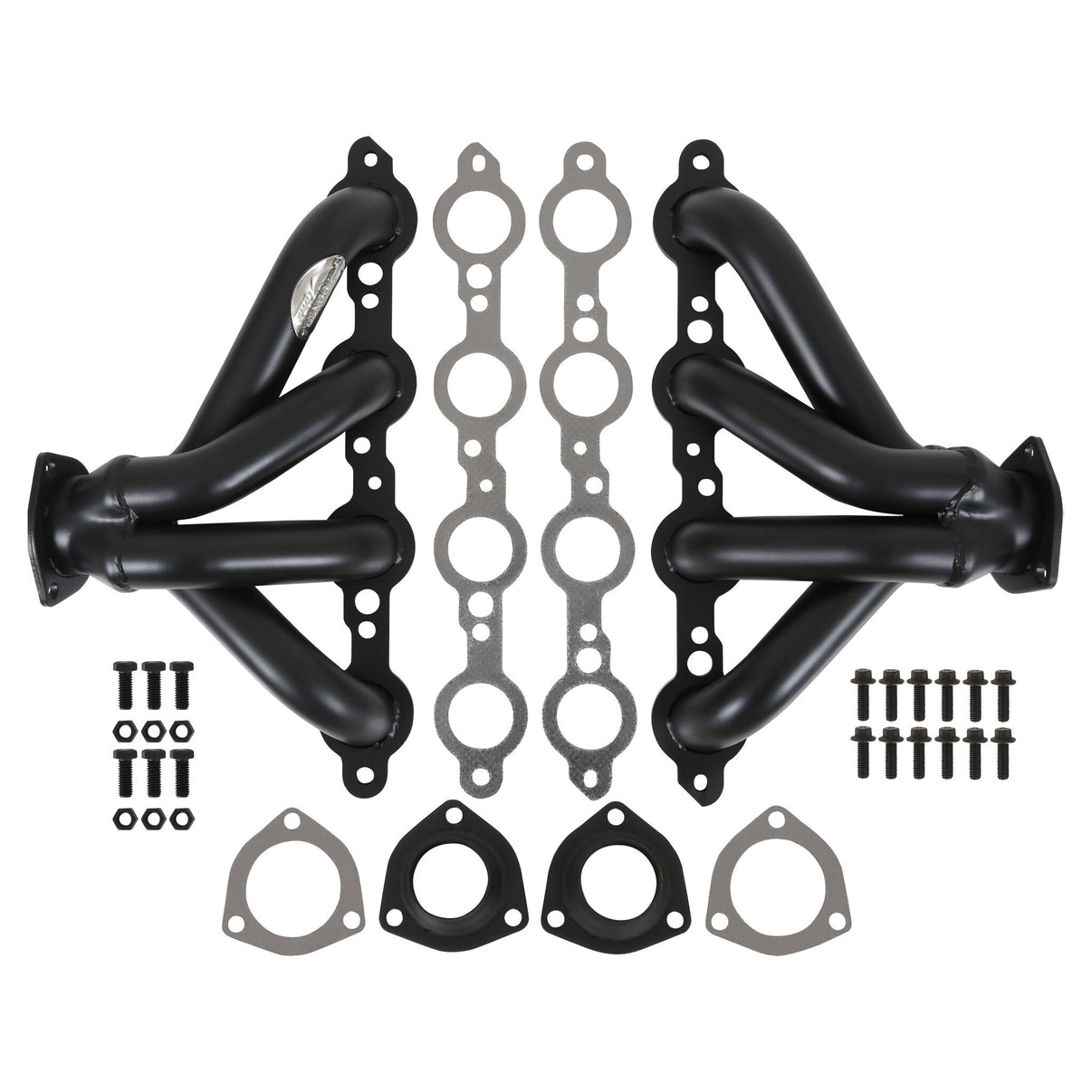 Hooker Block Hugger Header - Painted - Photo - Primary Kit