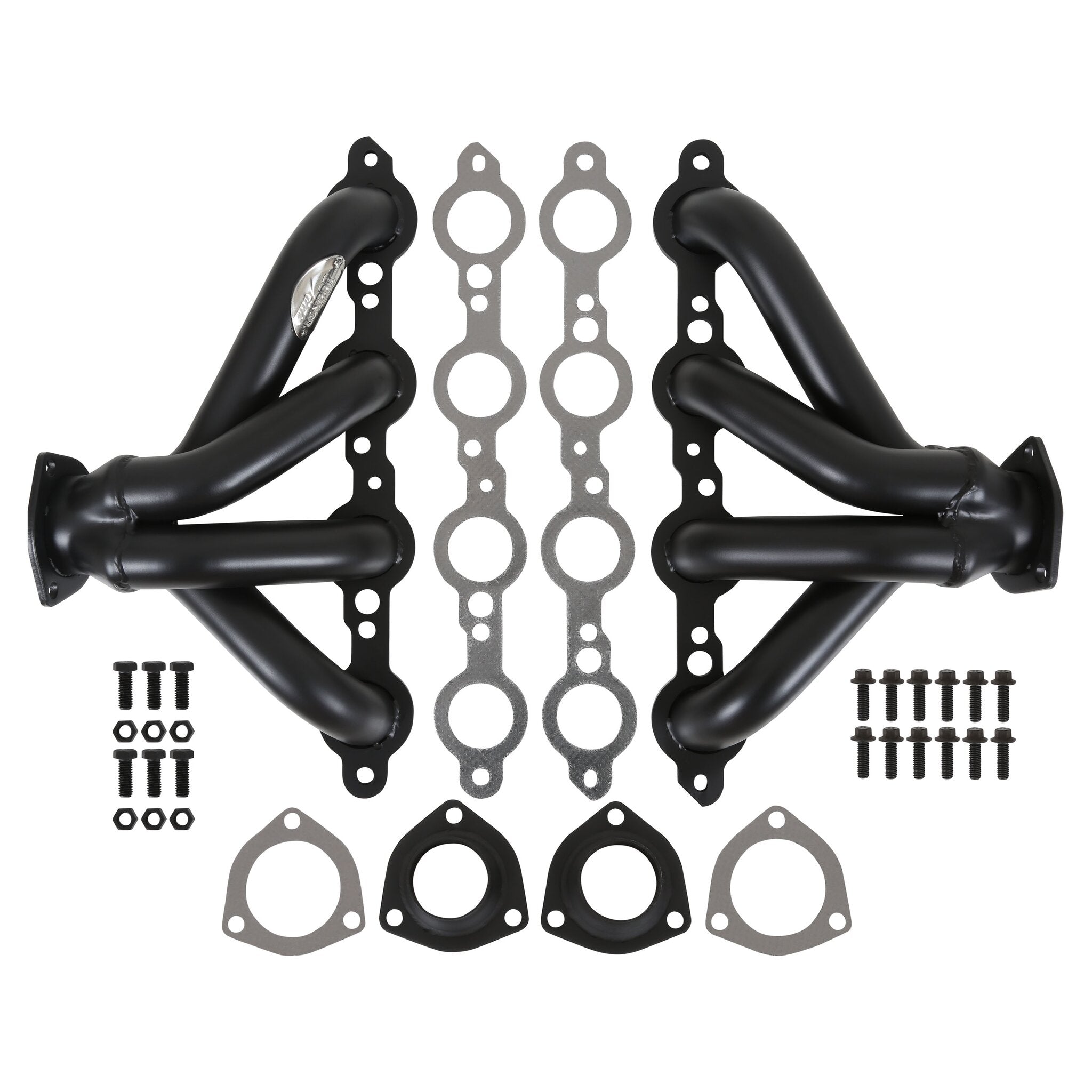 Hooker Block Hugger Header - Painted - Photo - Primary Kit