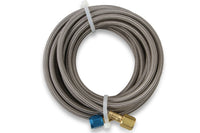 4AN - 14 FT HOSE, BLUE - NOS Stainless Steel Braided Hose -4AN 14-foot Blue