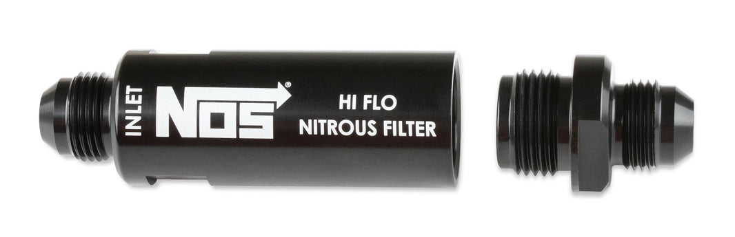Filtre à protoxyde d'azote 8AN, haut débit, noir - Filtre à protoxyde d'azote NOS en ligne à haut débit, 8AN - Noir