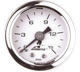 Aeromotive 0 to 15 Psi Fuel Pressure Gauge