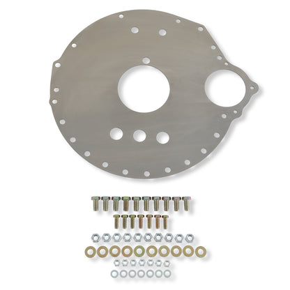 BLOCK PLATE FOR 15210 - Lakewood Safety Block Plate - Big Block Ford FE - Steel - Manual Transmission