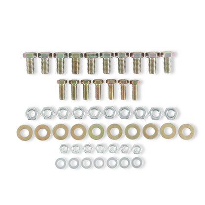 BLOCK PLATE FOR 15210 - Lakewood Safety Block Plate - Big Block Ford FE - Steel - Manual Transmission