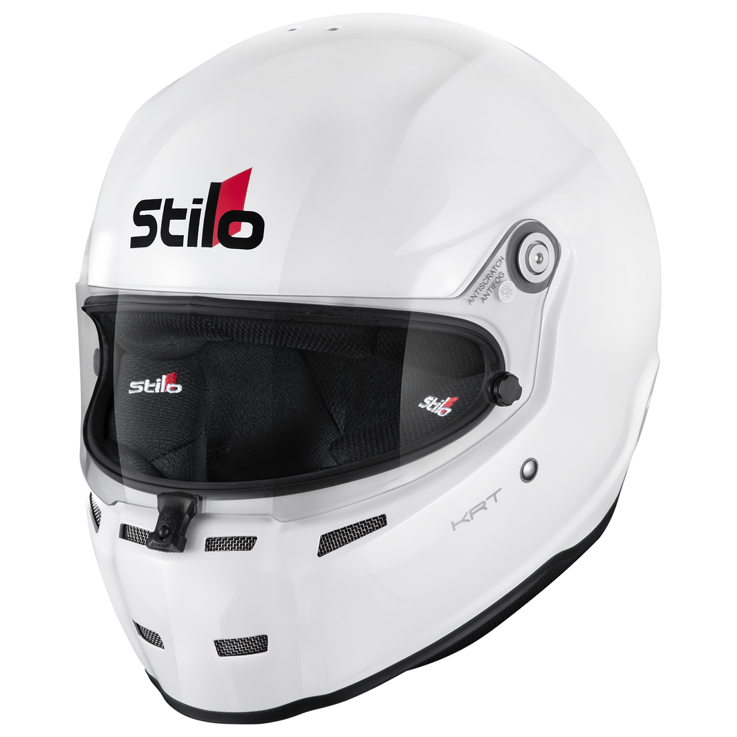 Casque ST5 KRT20 LG+/60 BLANC - Casque de karting ST5 KRT SK2020